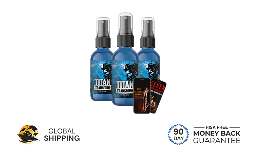 3 Bottles of TITAN TRANSFORM